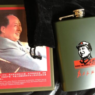 Whiskey Me Up Flask: Mao Zedong