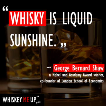 George Bernard Shaw Quote about whisky